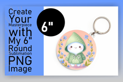 Playful Round Design Car Coaster PNG , Cute Ghost Product Image 1