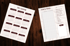 35 Monthly Weekly Daily Planner Canva Template Bundle - 3 Product Image 5