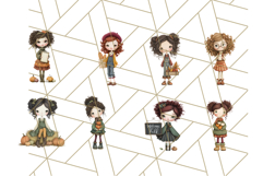 Cozy Fall Clipart 52 PNG Autumn Cozy Elements Product Image 3