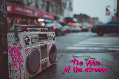 Graffiti Tagline Brave Decorative Font Product Image 5