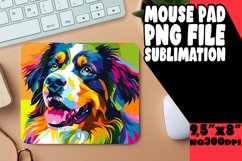 Bold and Vibrant Dog Wrap Sublimation Design PNG Product Image 1