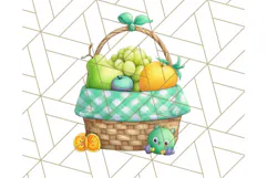 Cute Baby Turtle Clipart, Cute Animals Png Product Image 3