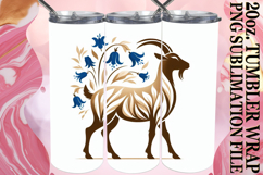 Enchanted reflections 20oz tumbler wrap, Flower Animals Product Image 1