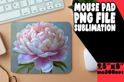 Floral Fantasy: Flower Pattern Mouse Pad Product Image 1