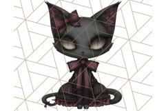 Gothic Halloween Clipart Dark Aesthetic PNG, Halloween Png Product Image 3