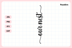 Porch Sign Saying SVG | Our Nest Product Image 3