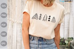Christmas Tree SVG Design / Christmas SVG Cut Files Product Image 1