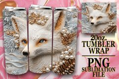 Playful Moments 20oz tumbler wrap, Christmas Product Image 1