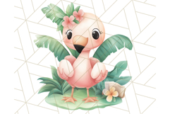 Jungle Safari Animals PNG Cute Pastel Wild Animal Clipart Product Image 3