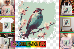 Sweet PNG Designs for TSHIRTS, Birds Product Image 1