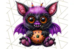 Spooky Cute Monster PNG Clipart, Adorable Halloween Monsters Product Image 3