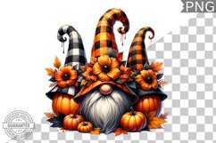 Halloween Gnome Sublimation - Clipart PNG Design Product Image 1