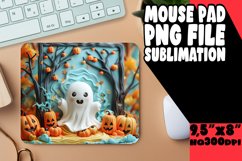 Autumn Halloween 3D Wrap Keychain Fall Sublimation Product Image 1