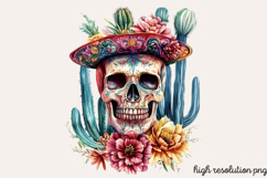 Da de Los Muertos Sublimation PNG Product Image 1
