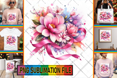 Cozy TSHIRT Gift Ideas PNG, Flowers Product Image 1