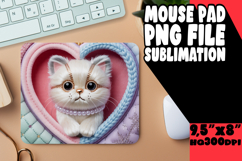 Joyful Desk Pad Sublimation Style, Holiday Pets Product Image 1