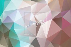 Low poly banner with geometric triangle shapes background Product Image 1