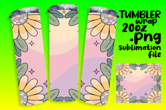 20oz Tumbler Design for Home Decor , Flowers Product Image 1