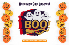 Layered Halloween Sign Lasercut Product Image 2