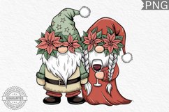 Christmas Gnome Sublimation - Clipart PNG Bundle Product Image 10