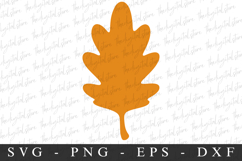 Leave Svg | Fall Svg | Svg Cut File Product Image 1