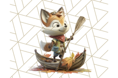 Tiny Explorers Clipart PNG, Animal Adventure PNG Product Image 3
