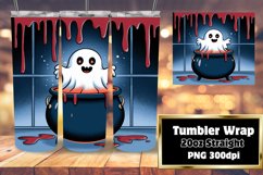 Stylish Tumbler Design for Sublimation , Halloween Product Image 1