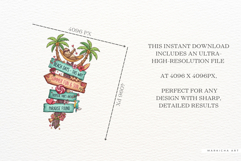 Summer Tropical Signspots Clipart Product Image 5