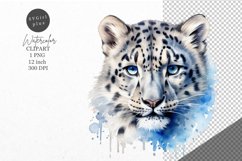 Christmas clipart, Snow bars clipart, Blue Christmas Product Image 1