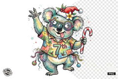 Whimsical Christmas In July Animals Clipart Product Image 1