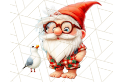 Beach Gnome Clipart Bundle, Cute Summer Gnomes PNG Product Image 17