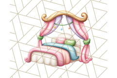 Princess Castle Room PNG Clipart for Royal Interiors &amp; Scene Product Image 3