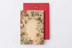Gnomes Christmas Junk Journal Pages Product Image 5