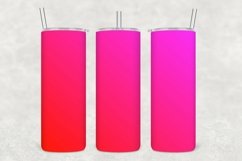 Ombre Gradient Tumbler Wrap Sublimation Product Image 1