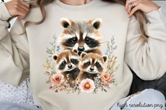 Mothers Day Animals Clipart PNG Product Image 1