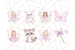 Pastel Purple Fairy Garden Clipart Enchanted Cottagecore Png Product Image 7