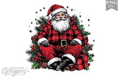 Christmas Santa Clipart Design - High Quality 300 Dpi Product Image 1