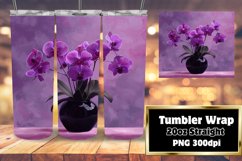 Springtime Joy 20oz Tumbler Wrap: Floral Fantasy Product Image 1