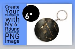 Stone Tranquility: Agate Pattern Keychain Product Image 1