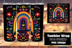 Spectrum Twilight: Black Sublimation Tumbler Designs Product Image 1