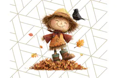 Scarecrow Festival Friends PNG Clipart Product Image 3