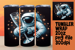 Perfect Gift: 20oz Tumbler Design , Astronaut Product Image 1