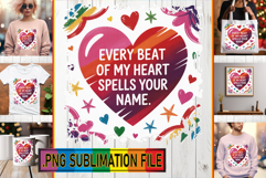 Dazzling TSHIRT Designs Ideas, Heart Quote Product Image 1