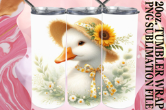 WHIMSICAL MOMENTS 20oz TUMBLER WRAP, Goose Product Image 1