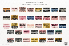 Easter Bakery Sublimation Png Product Image 3