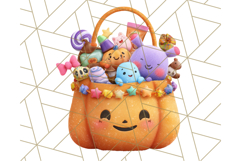 Halloween Neighborhood Clipart PNG for Trick or Treat Product Image 3