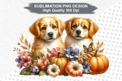 Halloween Dog - Halloween clipart Sublimation PNG Design Product Image 1