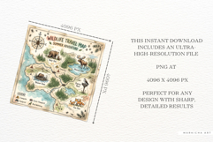 Summer Travel Maps Clipart Product Image 7