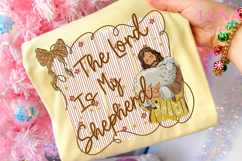 The Lord Is My Shepherd Png, Christian Easter Psalm Png Product Image 4