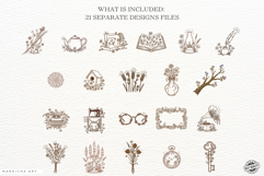 Aesthetic Spring Reading Clipart - Spring Bundle Product Image 5